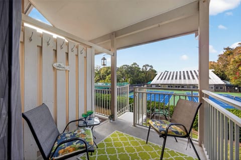 HOST & HOME presents… 44 Courtside Villas!  Escape to this beautifully updated two story villa overlooking the Van Der Meer Tennis Courts!