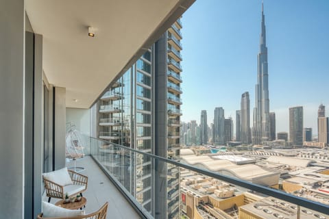 Luxury Apartment, City View | Balcony