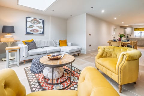 Ground floor: The open-plan living area
