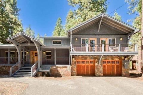 Enjoy a Private Master Suite above the garage with 2 additional bedrooms downstairs.