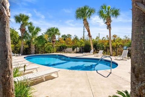 Dive into your private oasis surrounded by swaying palms and warm sunshine, where crystal-clear waters invite you to unwind completely.