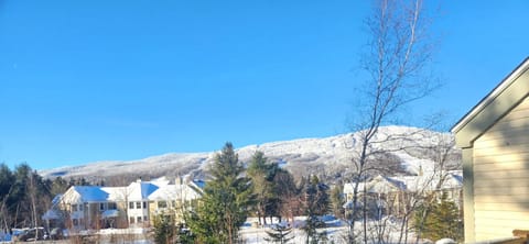 Amazing views of MT snow from deck