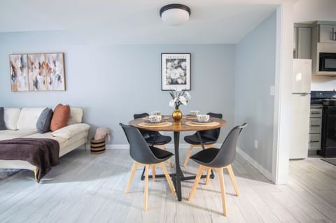 Beautifully designed shared space offering style, comfort, and functionality.