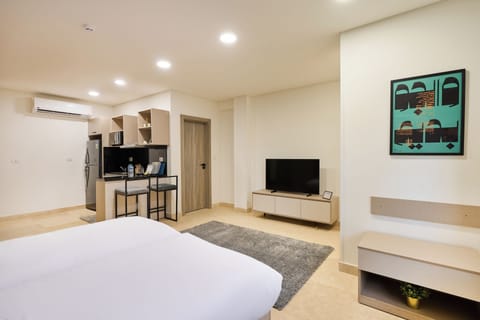Standard Studio, Courtyard View | Free WiFi, bed sheets