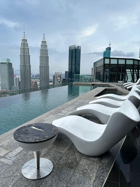 Rooftop pool