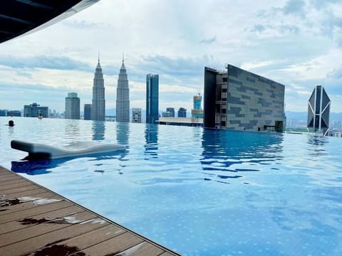 Rooftop pool