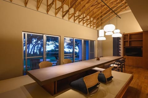 House, Sea View | Living room | Flat-screen TV