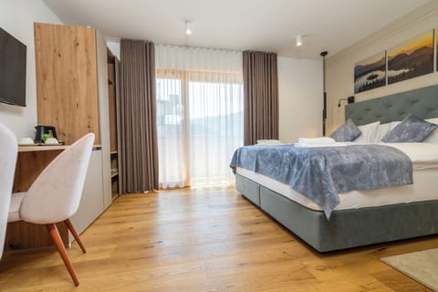 Comfort Double Room, Balcony, Mountain View | In-room safe, blackout drapes, iron/ironing board, free WiFi