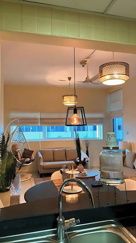 Superior Apartment, Balcony, City View | Living area