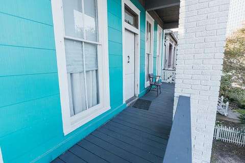 Enjoy the cool coastal breezes from your private porch!
