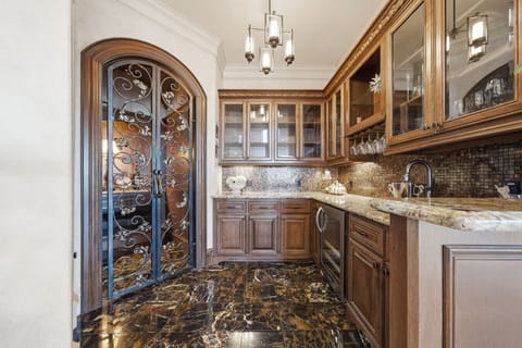 Mix up refreshing cocktails for your whole crew at the bar and private wine cellar!