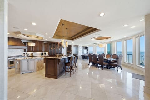 Prepare a feast in this stunning, open-concept kitchen