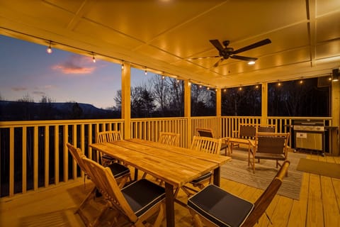 Back Porch with views of Lookout Mountain