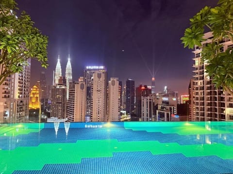 Rooftop pool