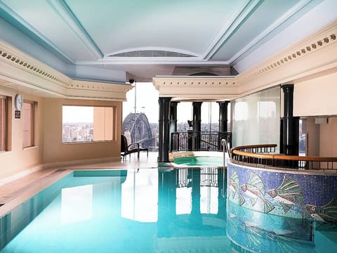 Swimming pool on 23rd floor