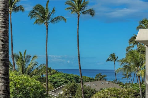 Relax with soothing garden views and a light hint of ocean beyond