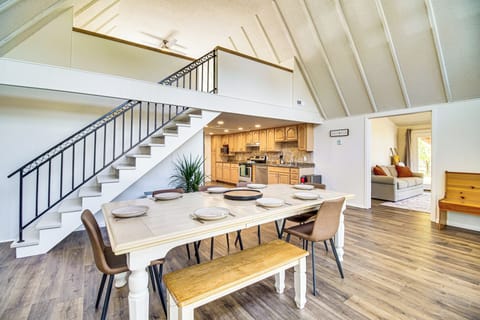 Property Interior | 3-Story Home | Free WiFi | Central A/C & Heating