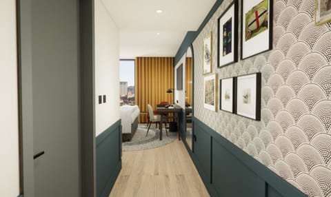 Standard Room | In-room safe, desk, laptop workspace, blackout drapes