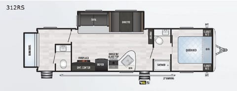 camper floor plan