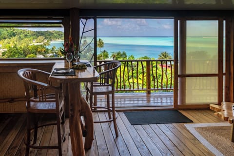House, Patio, Sea View | Living area