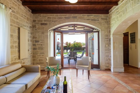 Villa, 3 Bedrooms, Smoking, Private Pool | Living room