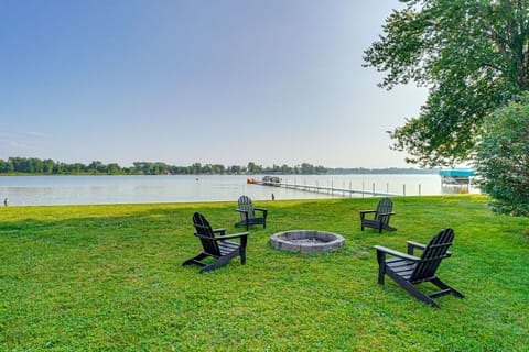 Outdoor Fire Pit | Adirondack Seating | Lake Views | Perfect for Evenings by the Water