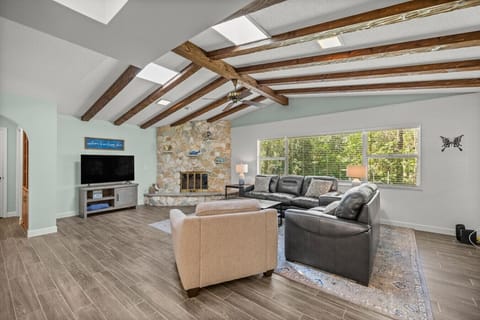 Living room - open floorplan allowing for plenty of natural sunlight