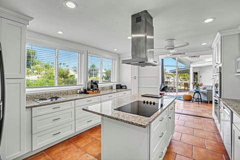 From the kitchen, enjoy a seamless connection to the living area, perfect for cooking while staying part of the conversation.