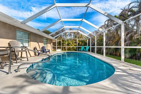 Beautiful pool home with large lanai for screened-in enclosure
