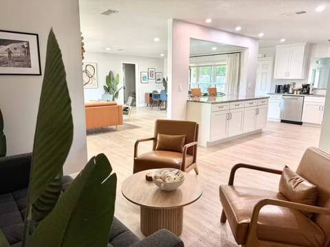 Sitting area perfect for playing games or sitting back relaxing