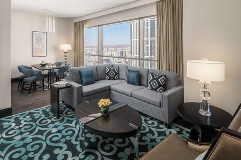 Suite, 1 Bedroom | Living area | 42-inch Smart TV with satellite channels