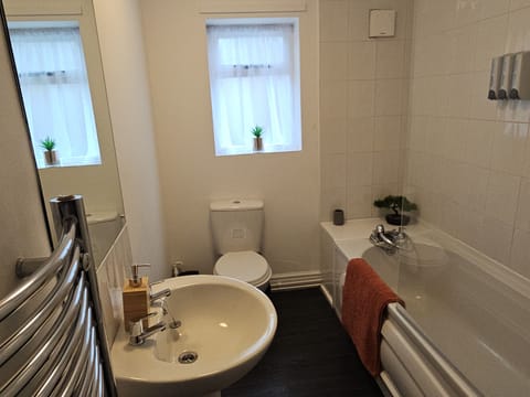 Bathroom with Shower over bath