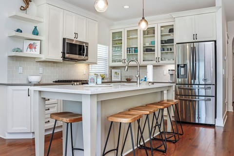 Kitchen with Bar Seating