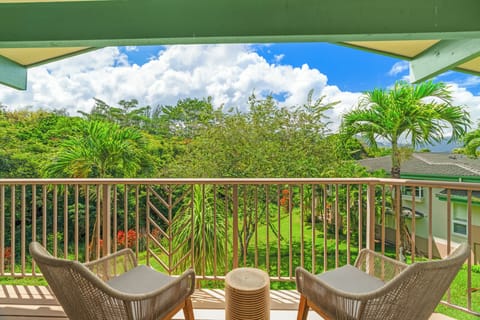 Start your day with treetop views and tropical breezes from the peaceful private lanai.