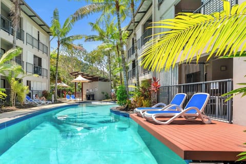Step straight from your patio into the shimmering lagoon pool and start each day with a tranquil swim beneath the palms.