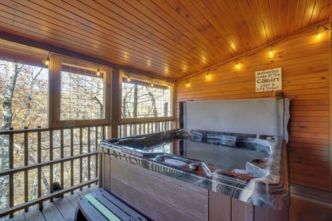 Gatlinburg Vacation Rental | 2BR | 2BA | Covered Deck w/ Private Hot Tub