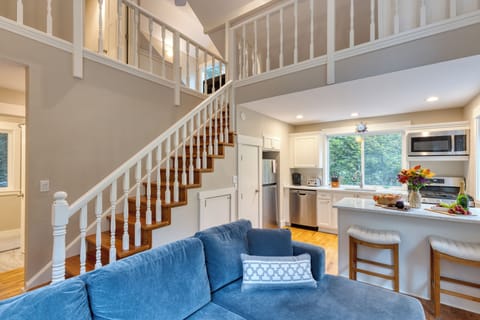 An ideal retreat with a kitchen that's ready for entertaining.