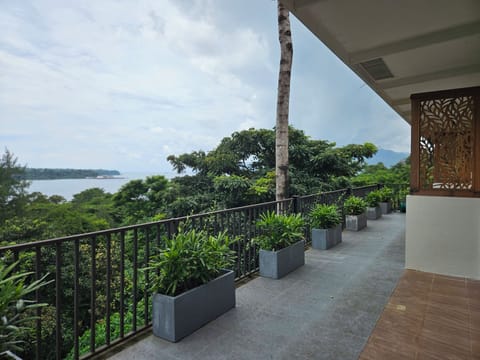 Family Apartment, 3 Bedrooms, Balcony, Sea View | Terrace/patio