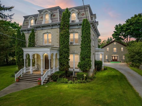 A timeless Victorian masterpiece glowing at sunset—your private escape near the heart of Cooperstown.