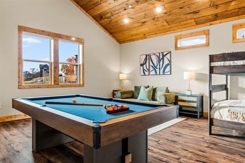 Skyline Chalet's game room