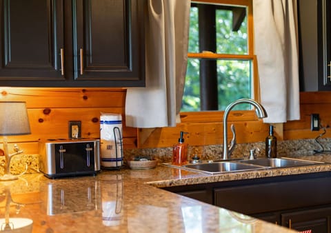 Sleek, spacious, and stocked for every craving.