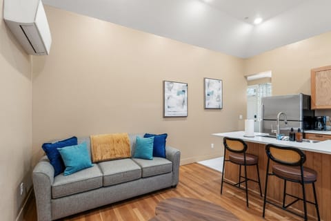 Kitchen and Living Room Area