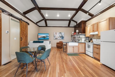 Living Room & Kitchen Area