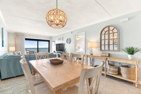 Ocean Breeze West 505- Dining Room View to the Balcony