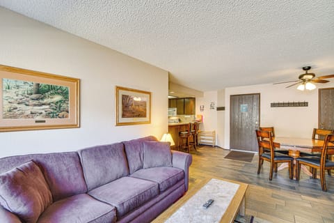 Brian Head Vacation Rental | 2BR | 2BA | 800 Sq Ft | Stairs to Enter