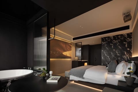 Senior Double Room, City View | Premium bedding, desk, laptop workspace, blackout drapes
