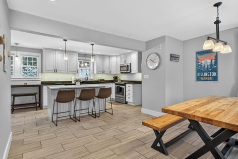Main House Kitchen and Dining Area