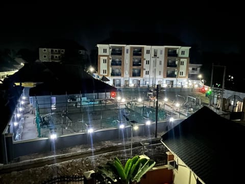 Front of property - evening/night