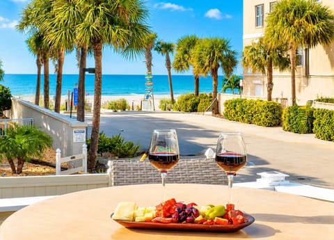 “Relax on your private balcony with an unobstructed view of the turquoise water and swaying palm trees—perfect for morning coffee or sunset wine.”