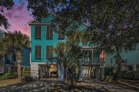 Twilight brings out the magic—enjoy relaxing evenings on the porch after a day in the sun.